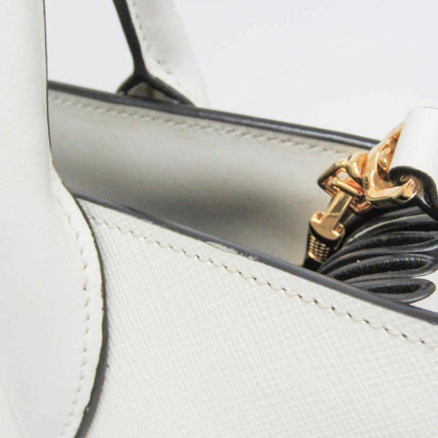 PRADA（プラダ） ビブリオテーク レディース レザー ハンドバッグ