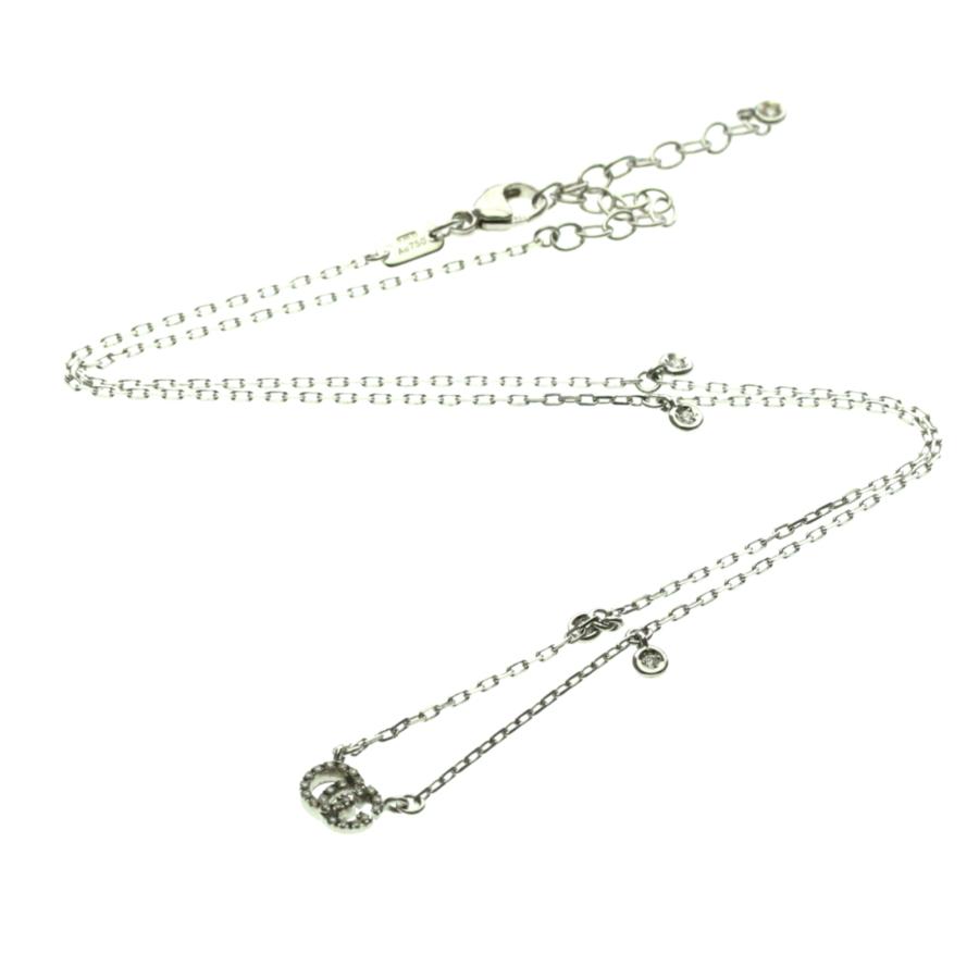 GUCCI（グッチ） K18ホワイトゴールド(K18WG) ダイヤモンド レディース