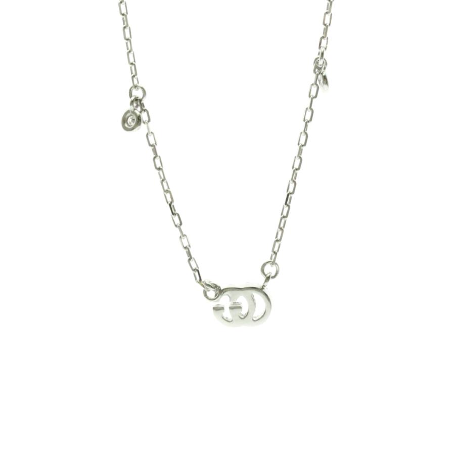 GUCCI（グッチ） K18ホワイトゴールド(K18WG) ダイヤモンド レディース