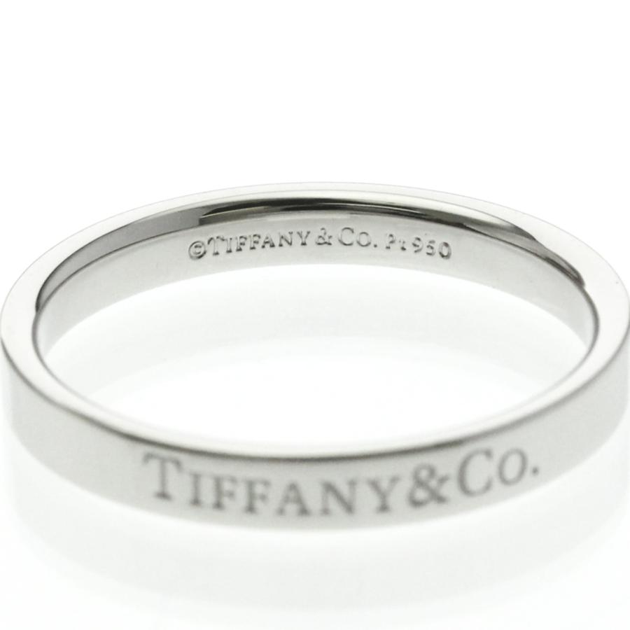 ティファニー(Tiffany) フラットバンドリング プラチナ ファッション 無し バンドリング シルバー_4