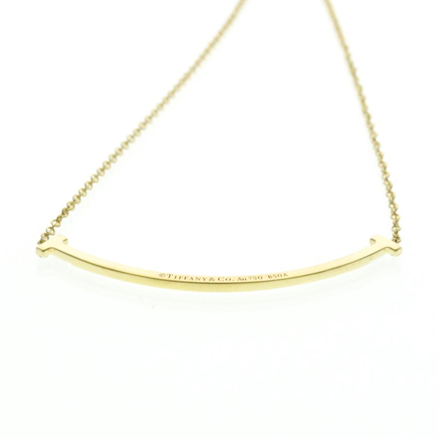 【美品】Tiffany & Co. K18金　ゴールドダイヤ ネックレス TIFFANY&Co.（ティファニー） ティファニー(Tiffany) K18イエロー