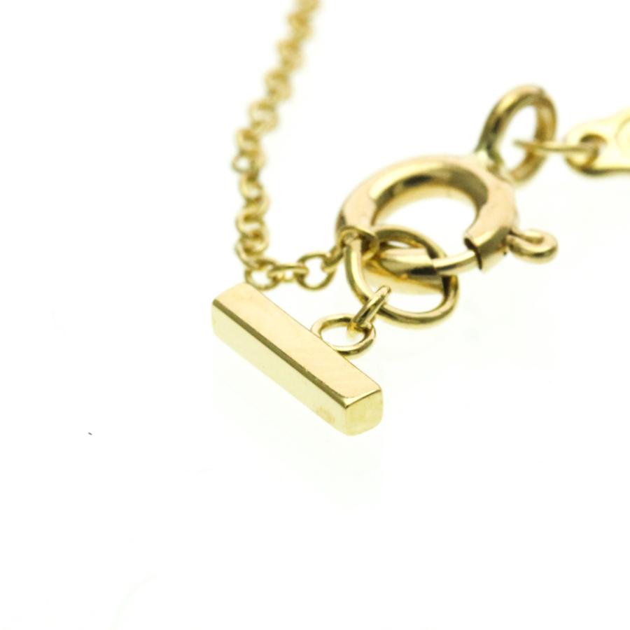 【美品】Tiffany & Co. K18金　ゴールドダイヤ ネックレス TIFFANY&Co.（ティファニー） ティファニー(Tiffany) K18イエロー