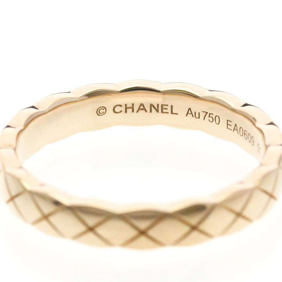 CHANEL（シャネル） ココクラッシュリング ミニモデル K18ピンク