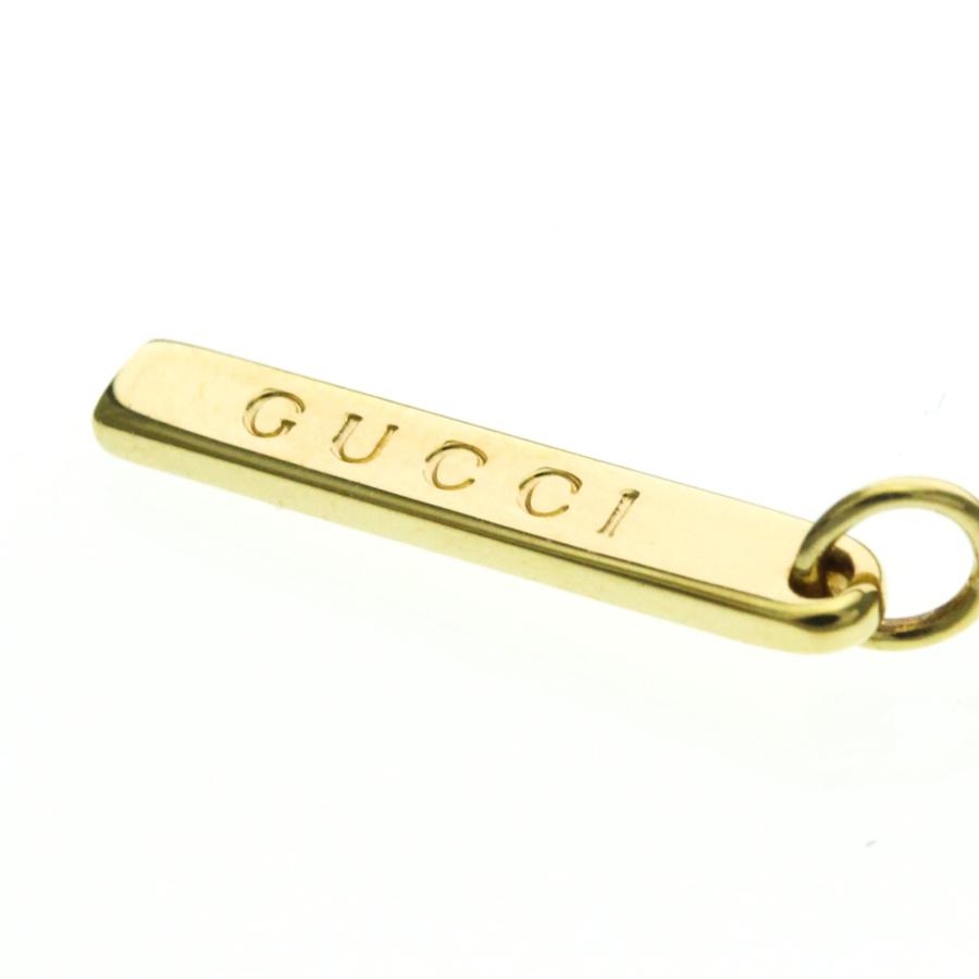 ペ*ン様 GUCCI GGロゴ　k18 ゴールド　ネックレス　純金 GUCCI（グッチ） K18イエローゴールド(K18YG) 無し メンズ,レディース