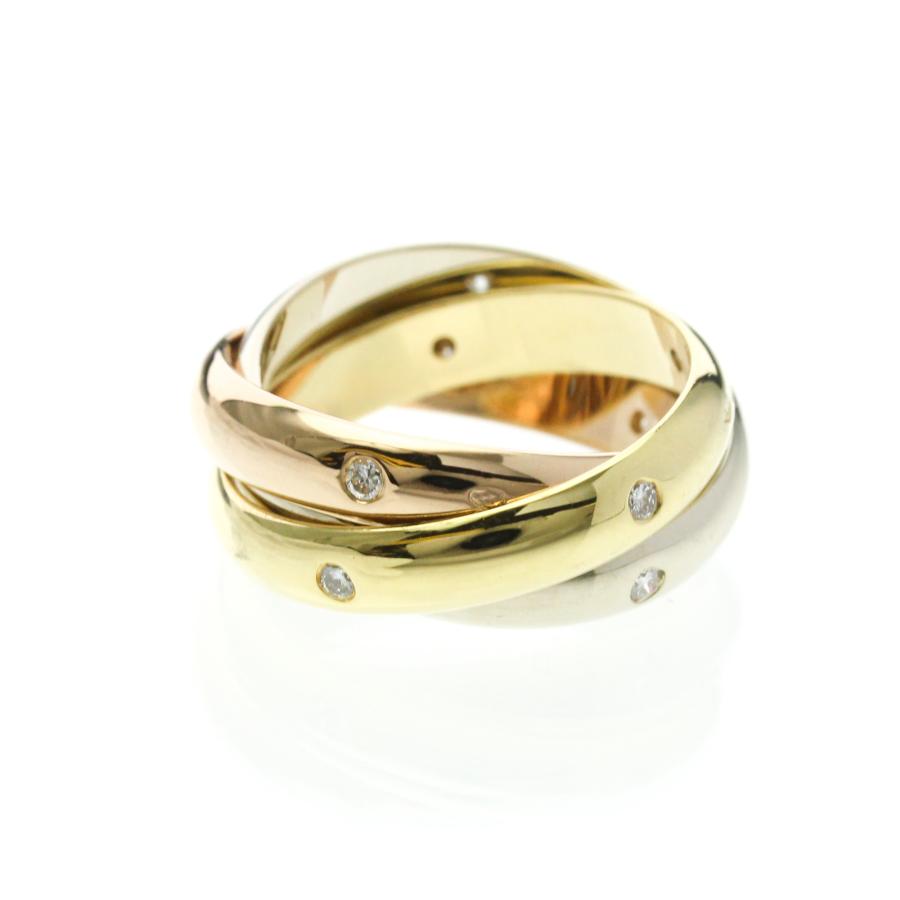 Cartier（カルティエ） トリニティリング 15P ダイヤモンド : ELADY 