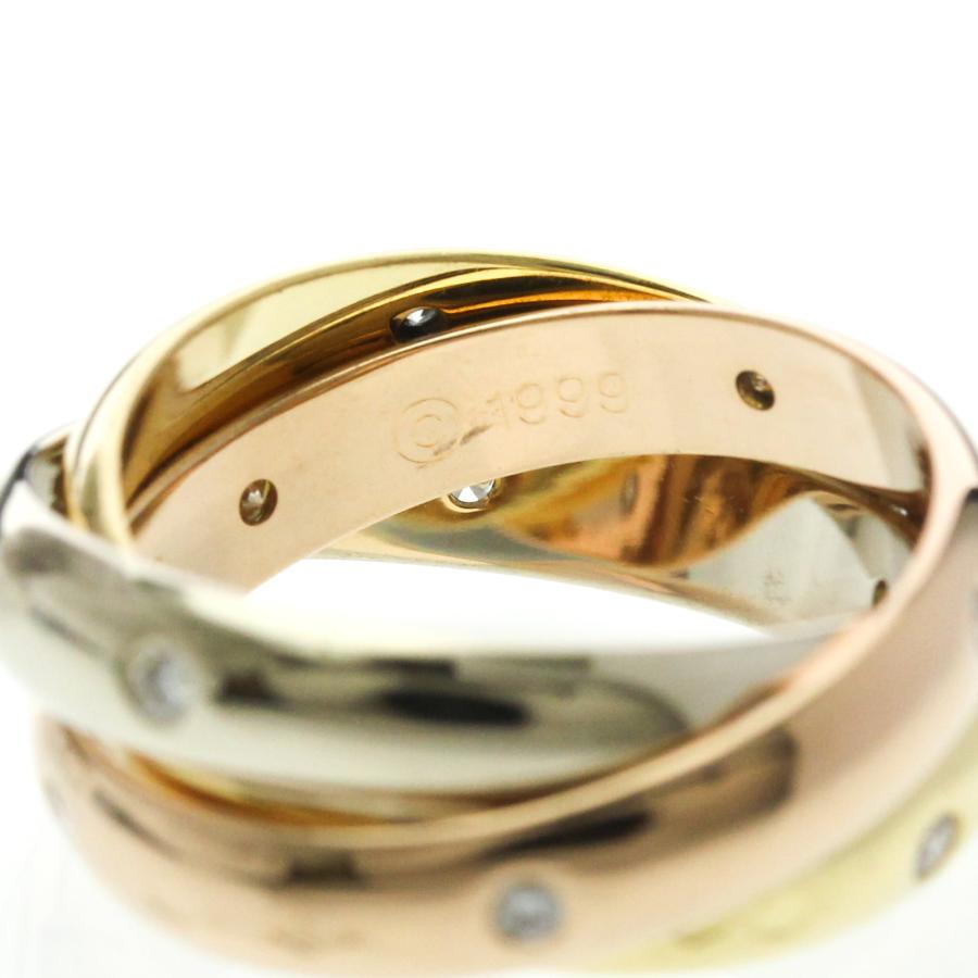 Cartier（カルティエ） トリニティリング 15P ダイヤモンド : ELADY 