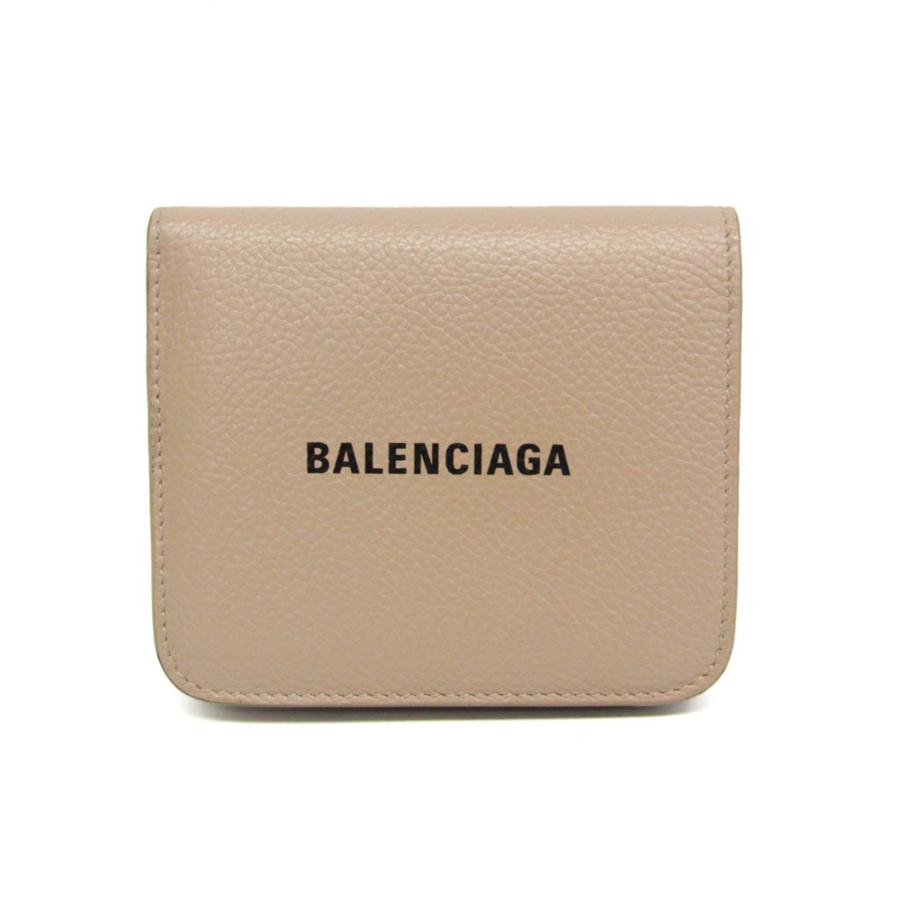 レザー エブリデイ 594216 バレンシアガ コンパクトウォレット メンズ 594216 コンパクトウォレット BALENCIAGA（バレンシアガ） 折り財布 小物