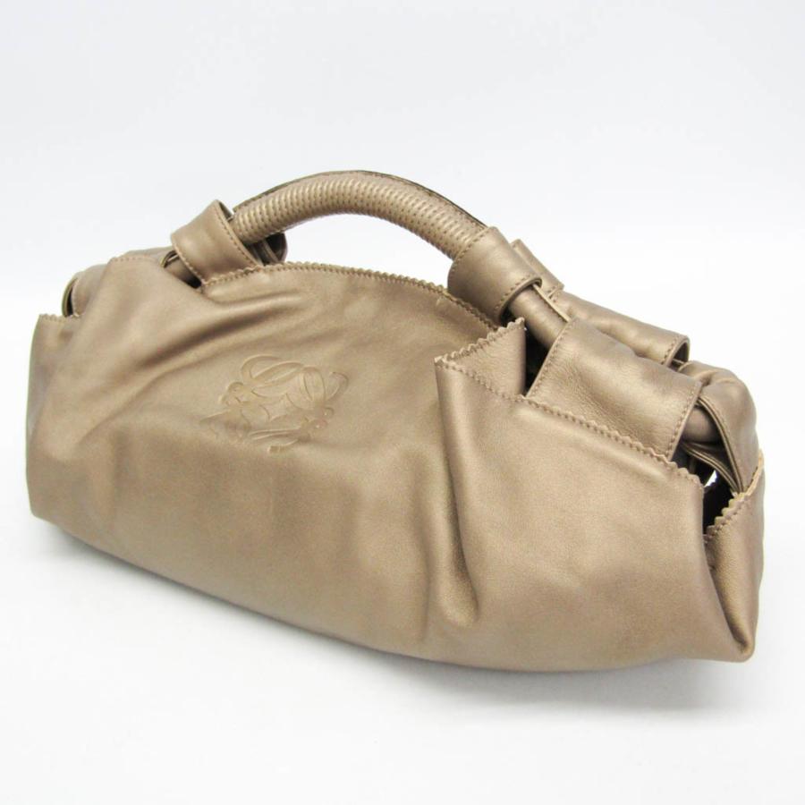 c*✨様 【LOEWE ロエベ】　ナッパアイレ　アナグラム　ゴールド　ハンドバッ LOEWE（ロエベ） ナッパアイレ レディース ナッパ ハンドバッグ