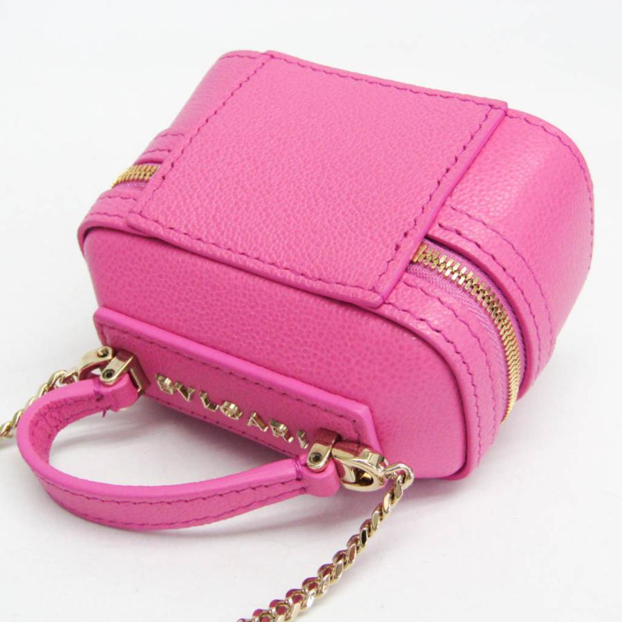 【箱あり・美品】BVLGARI ブルガリブルガリ ケース ピンク レザー BVLGARI（ブルガリ） セルペンティ ミニジュエリーボックス レディース