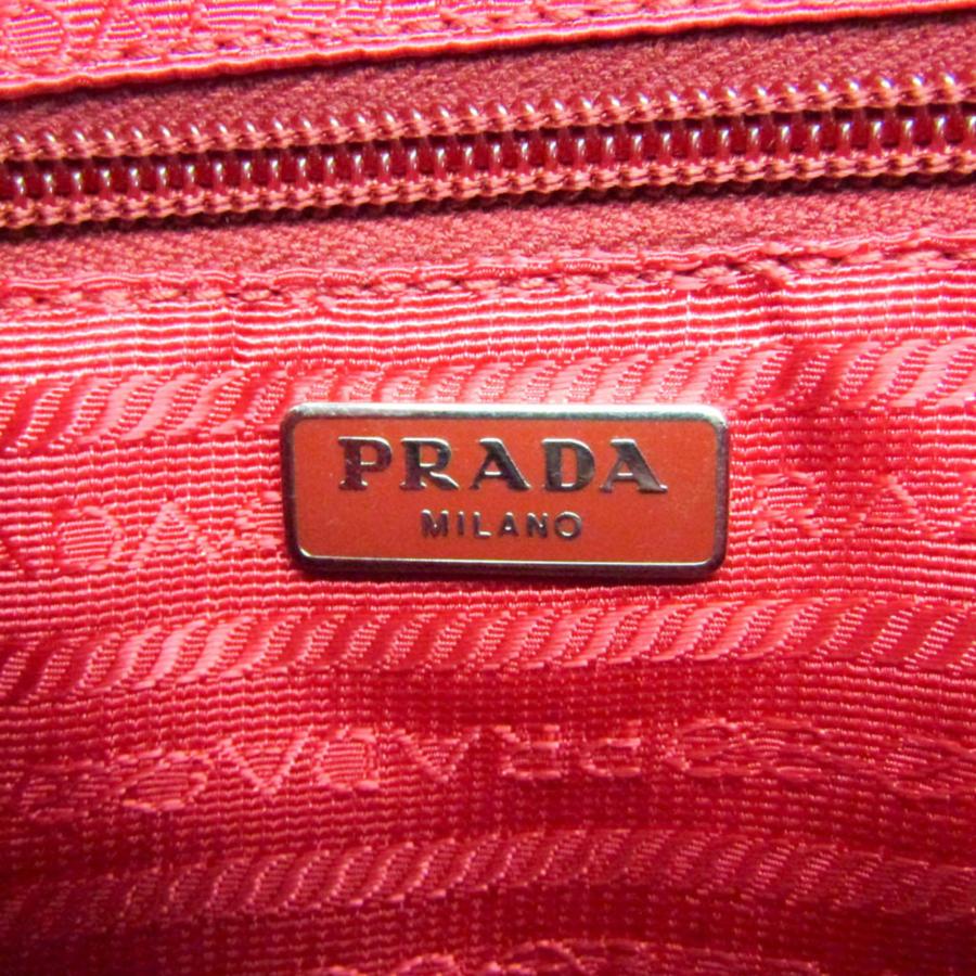プラダ(Prada) VELA 1N1725 レディース ナイロン ポーチ レッド