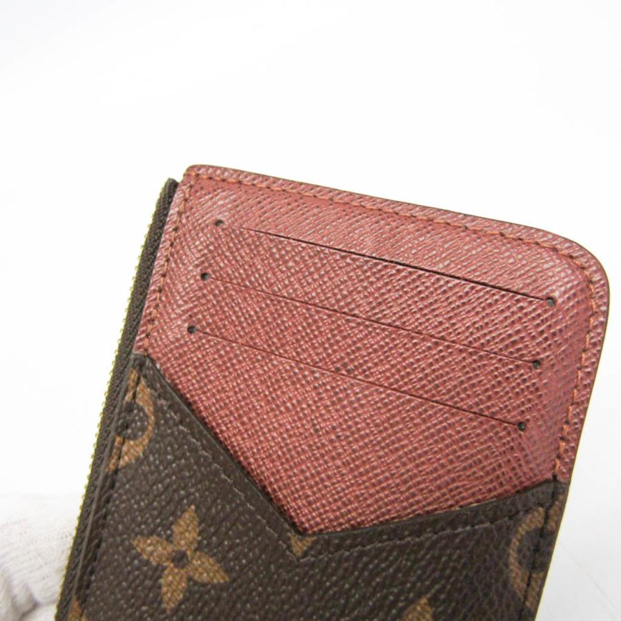 ルイヴィトン LOUIS VUITTON カードケース モノグラム ポルト カルト ロミー M81880 ブラウン 国内発 ギフトに LVカードケース モノグラム ポルトカルトロミー
