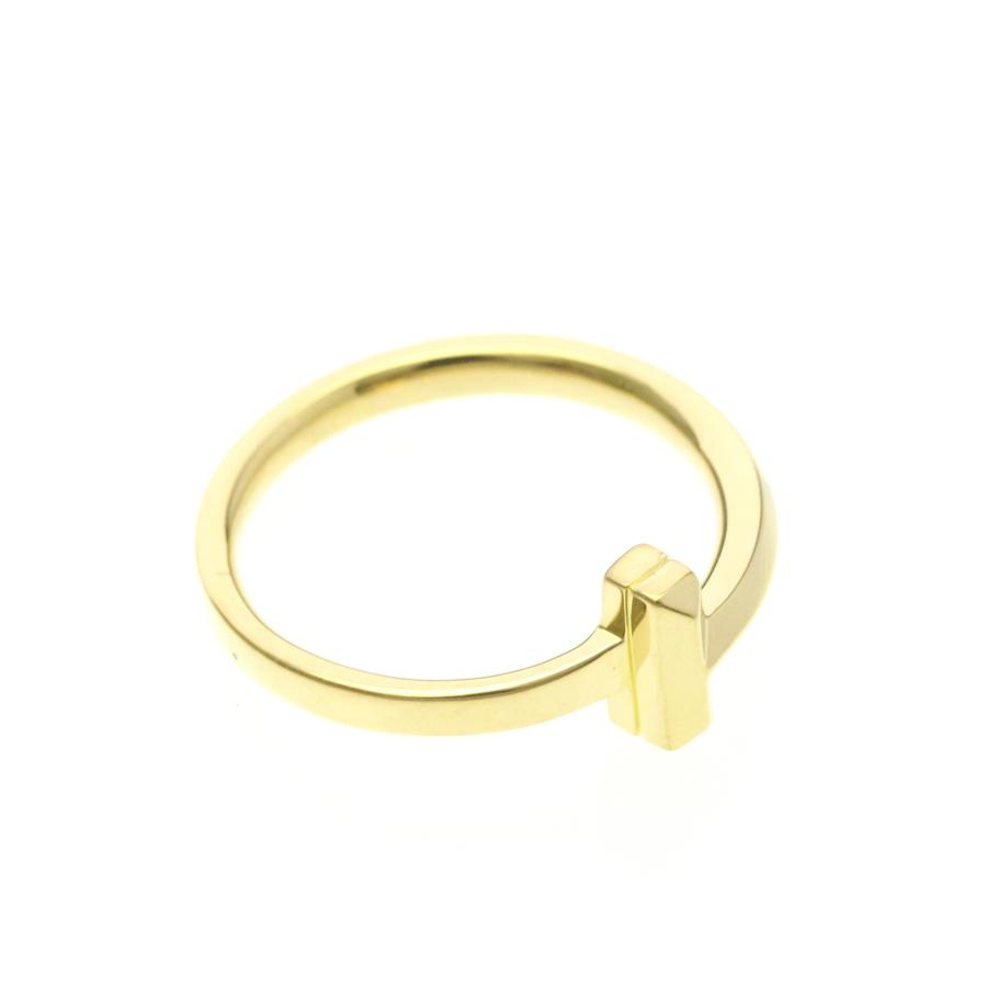 Tiffany & Co. Tワンリング イエローゴールド TIFFANY&Co.（ティファニー） ティファニー(Tiffany) Tワン ナロー