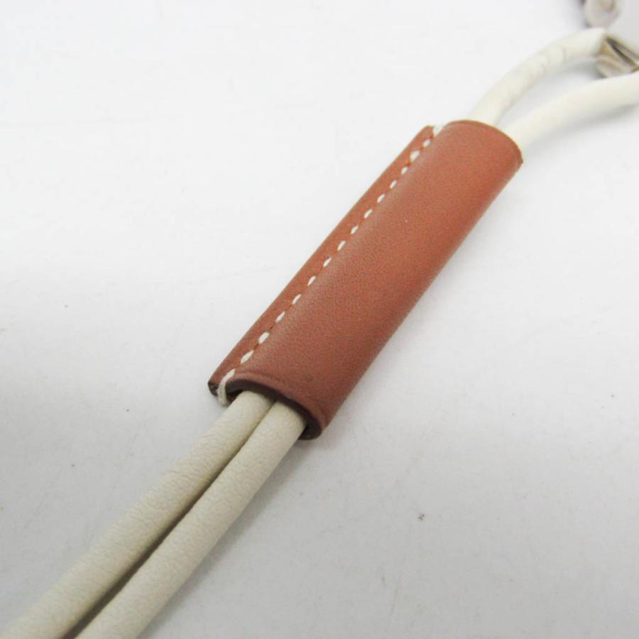 エルメス(Hermes) メタル，スイフト メンズ，レディース ファッション ペンダントネックレス (ブラウン，ホワイト)_9