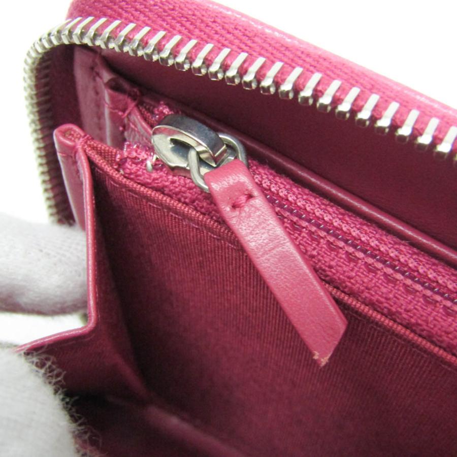CHANEL（シャネル） カメリア ラウンドジップ レディース ラムスキン