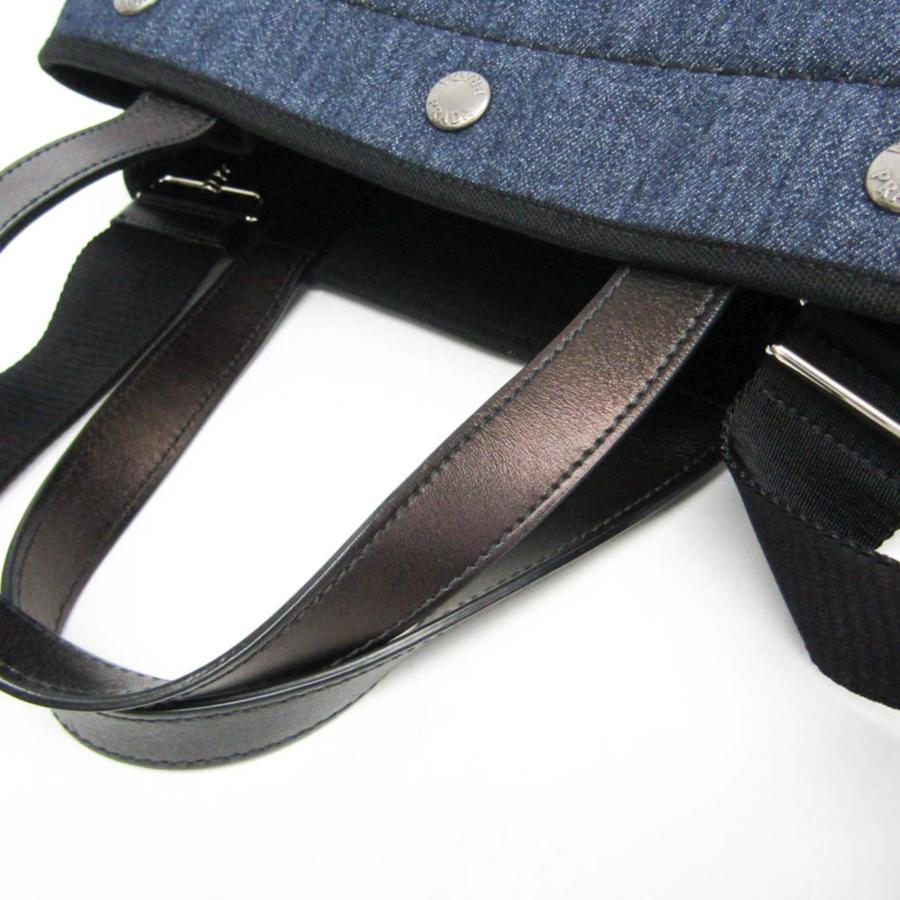 PRADA（プラダ） デニム シティカーフ トート 1BG311 レディース
