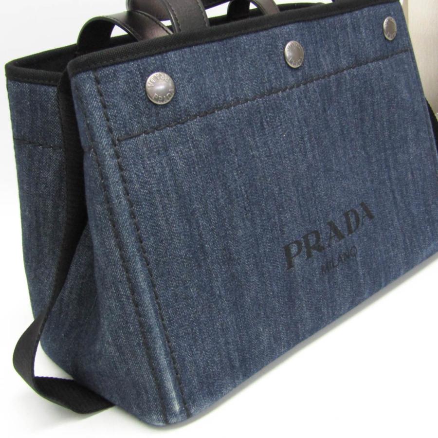 PRADA（プラダ） デニム シティカーフ トート 1BG311 レディース