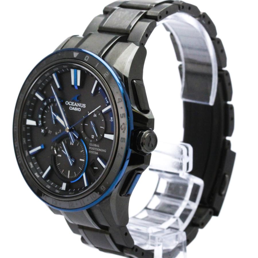 CASIO（カシオ） オシアナス GPS 電波 ソーラー チタン メンズ 時計