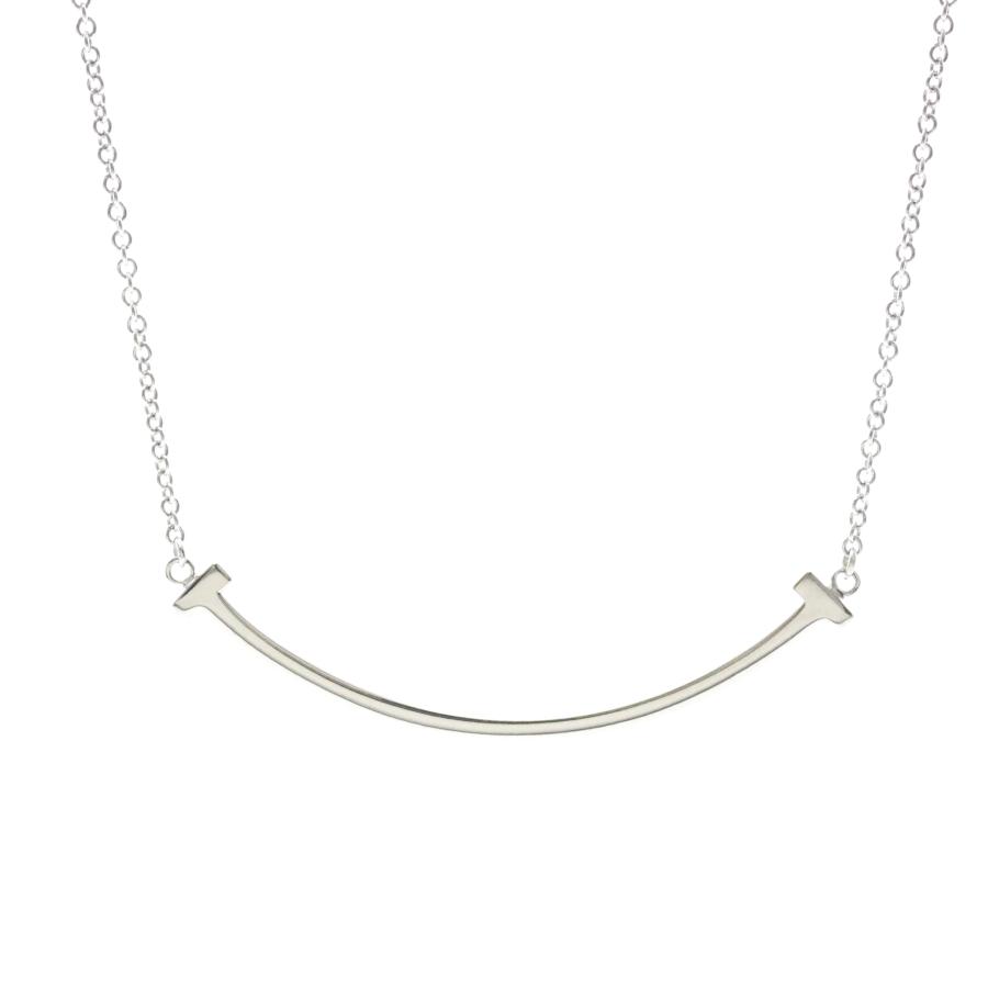 yu-mi様　ティファニー　18k ネックレス　41cm TIFFANY&Co.（ティファニー） (TIFFANY) T スマイル スモールサイズ