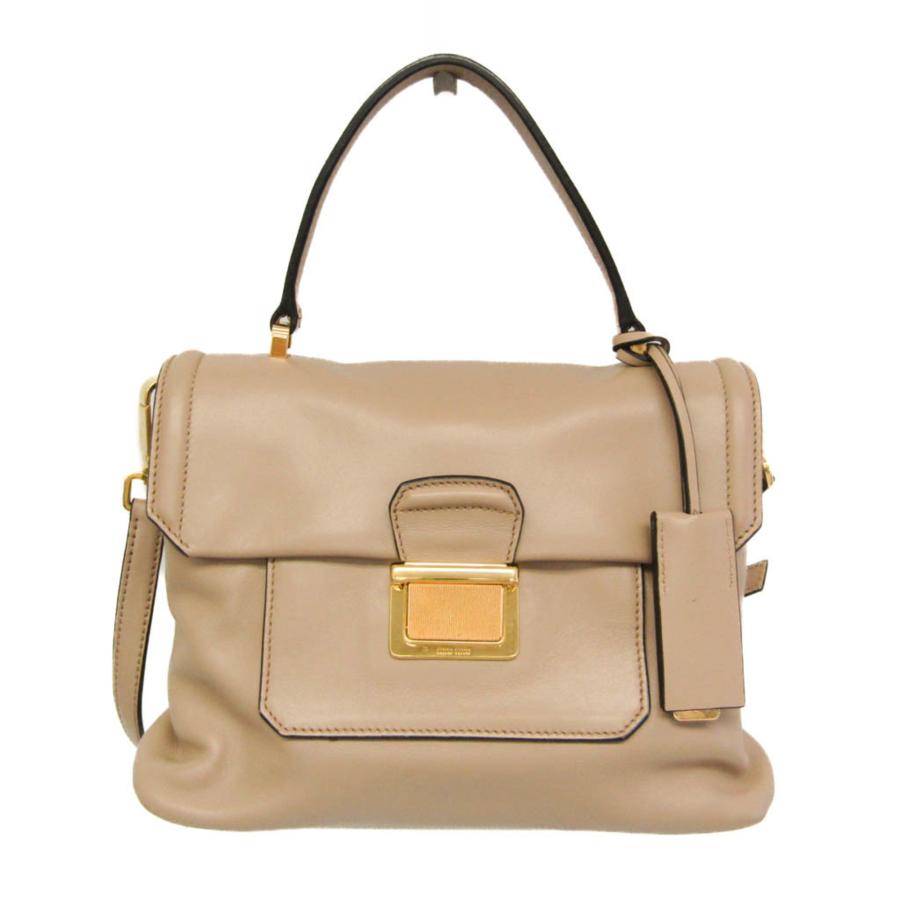 MIU MIU ベージュ ハンドバッグ miu miu（ミュウミュウ） レディース レザー ハンドバッグ,ショルダー