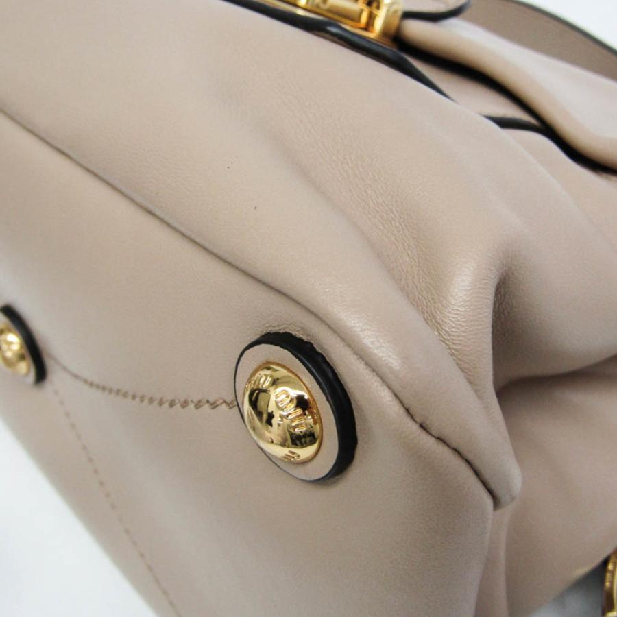 miu miu（ミュウミュウ） レディース レザー ハンドバッグ,ショルダー
