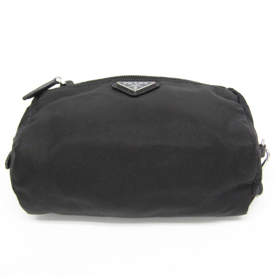 PRADA（プラダ） VELA 1NE393 レディース レザー ポーチ ブラック