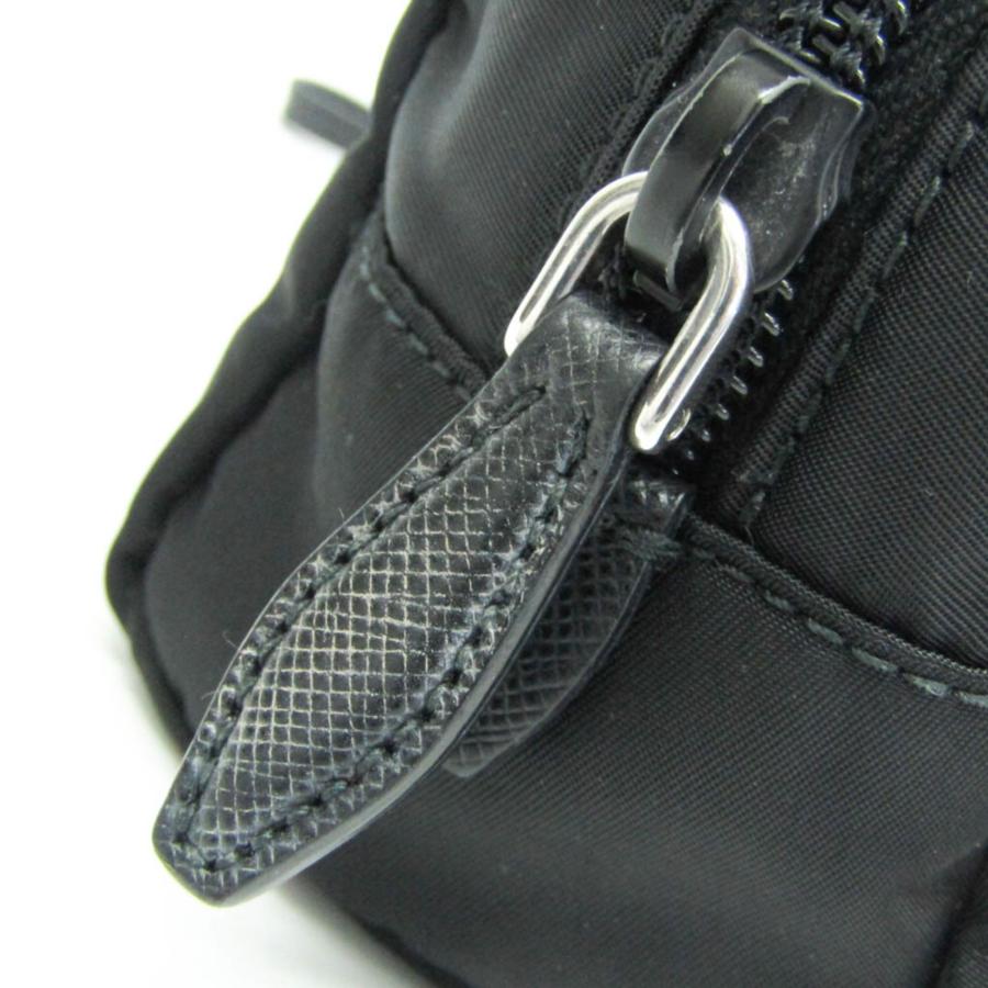 PRADA（プラダ） VELA 1NE393 レディース レザー ポーチ ブラック