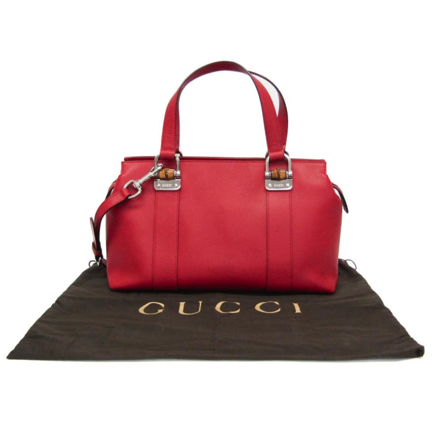 GUCCI（グッチ） バンブー 355772 レディース レザー ハンドバッグ