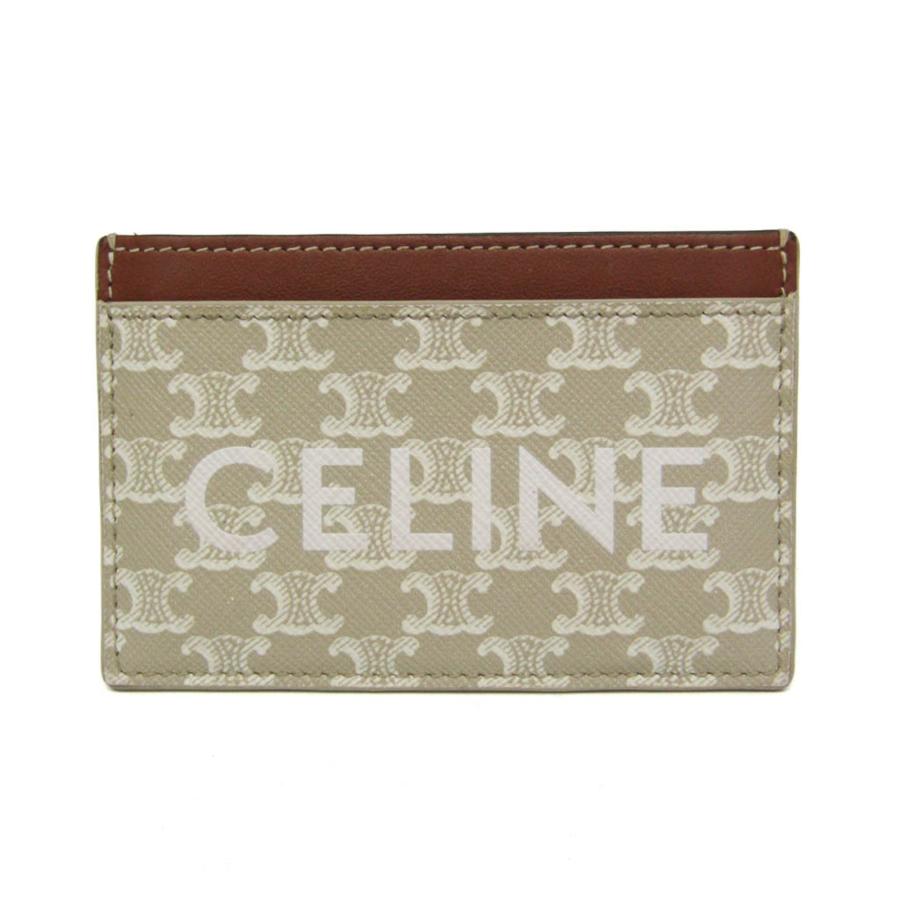 CELINE（セリーヌ） トリオンフ 10B702CLY PVC レザー カードケース