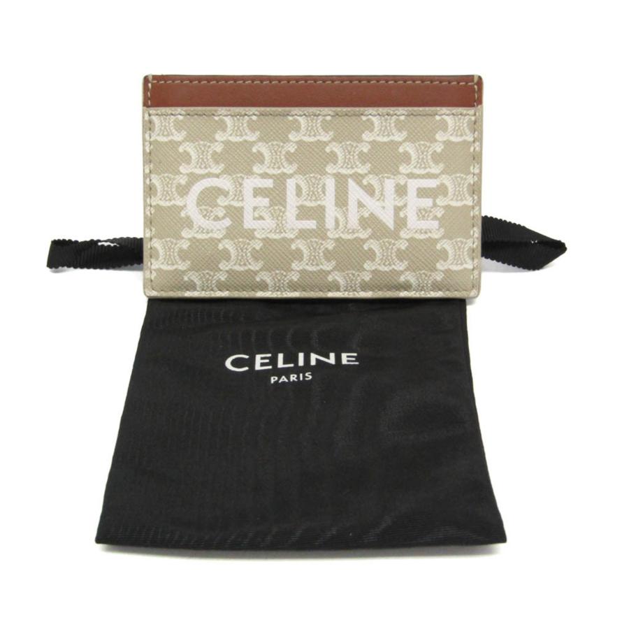 CELINE（セリーヌ） トリオンフ 10B702CLY PVC レザー カードケース