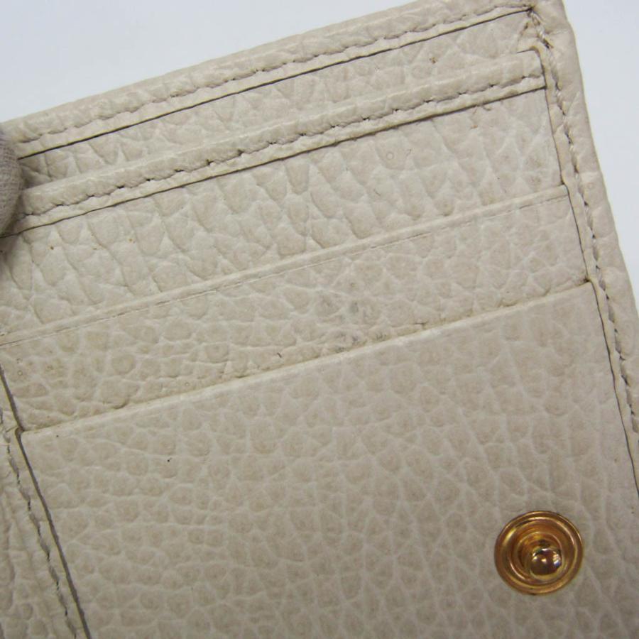 ◇極美品◇グッチ　三つ折り財布　474746　GGマーモント　レザー　ブラック GUCCI（グッチ） GGマーモント 474746 レディース レザー 財布（三
