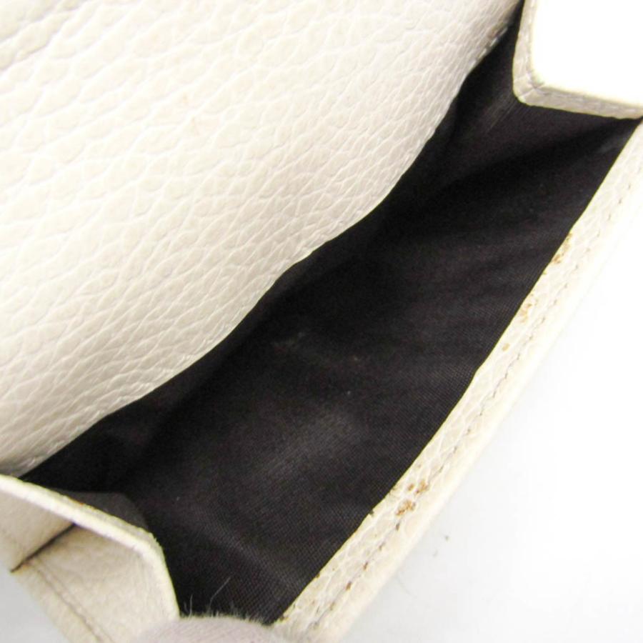 ◇美品◇グッチ　三つ折り財布　GGマーモント　474746 ブラック　レザー GUCCI（グッチ） GGマーモント 474746 レディース レザー 財布（三