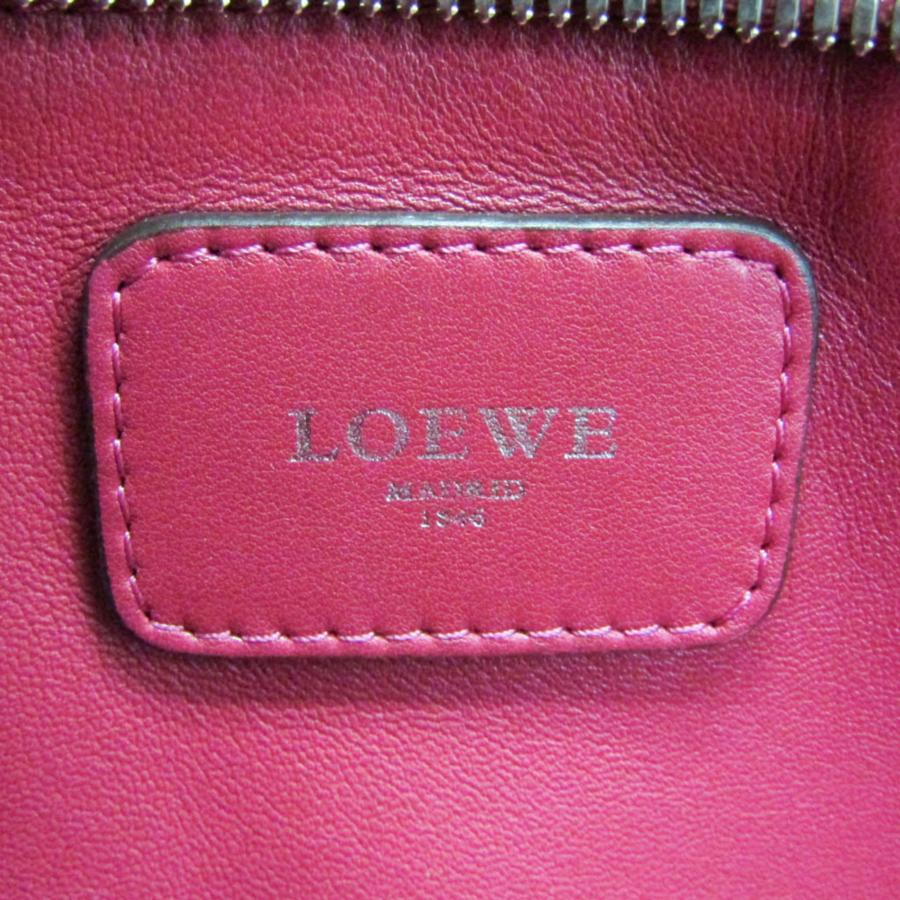 LOEWE（ロエベ） アマソナ 36 レディース レザー ハンドバッグ ピンク