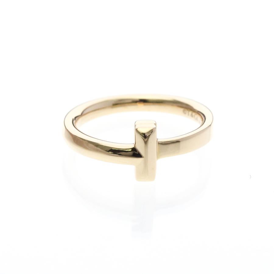 Tiffany k18 Tワンリング TIFFANY&Co.（ティファニー） ティファニー(Tiffany) Tワン ナ