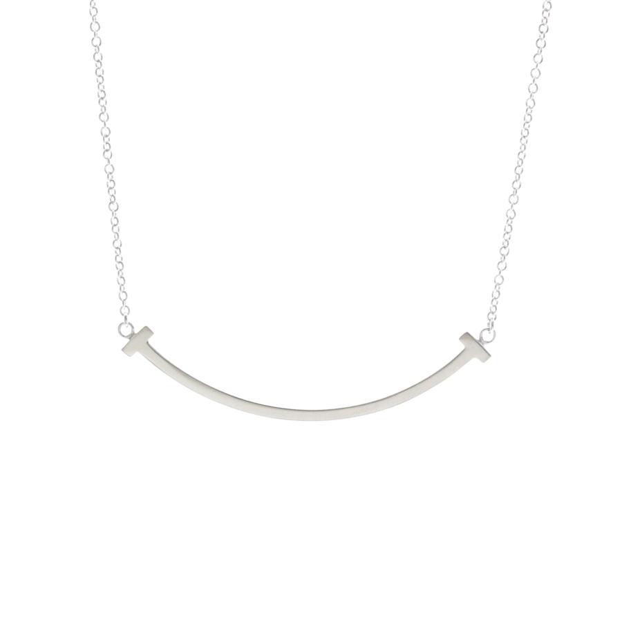 TIFFANY&Co. ティファニーK18ホワイトゴールドチェーン重さ約51cm TIFFANY&Co.（ティファニー） ティファニー(Tiffany) K18ホワイト