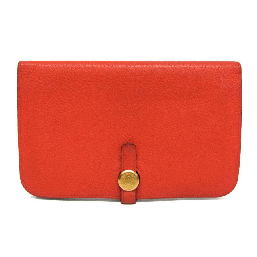 HERMES（エルメス） ドゴン デュオGM メンズ,レディース トゴ 長財布 