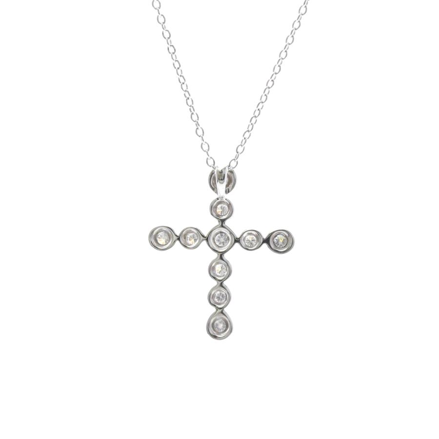 み*き様 Tiffany & Co. 付属品ありダイヤモンド ネックレス　K18 TIFFANY&Co.（ティファニー） ティファニー(Tiffany) K18ホワイト