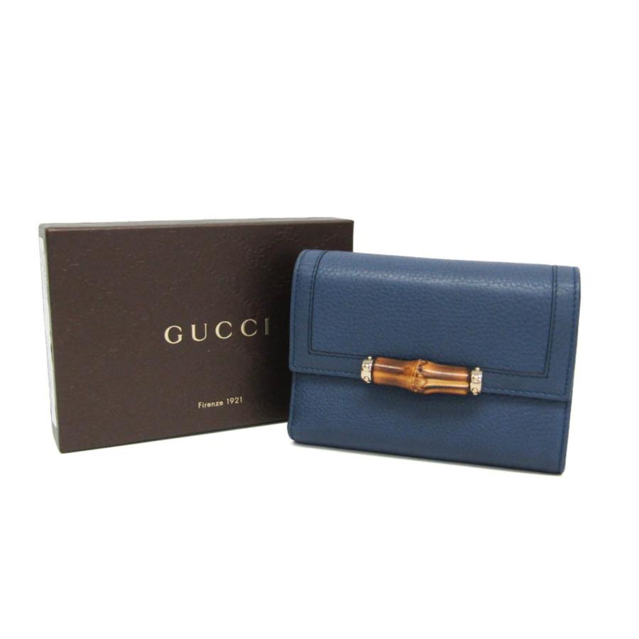 GUCCI（グッチ） バンブー 257017 メンズ,レディース レザー 財布（三