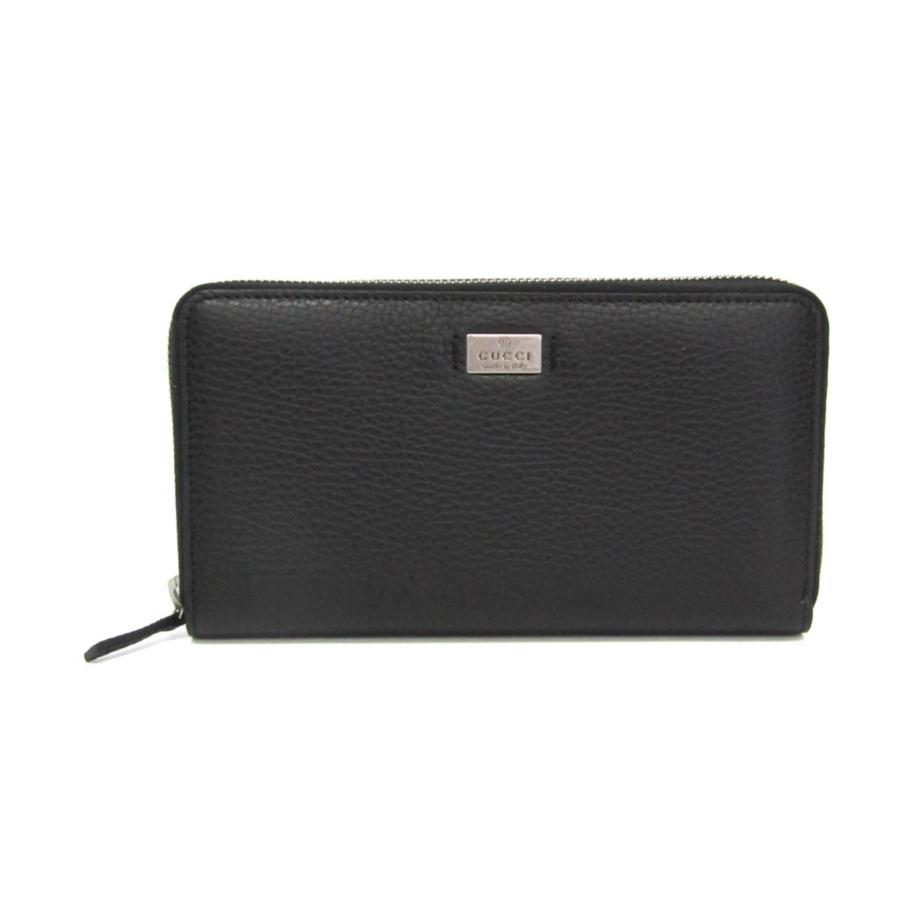 GUCCI（グッチ） 368185 メンズ レザー 長財布（二つ折り） ブラック