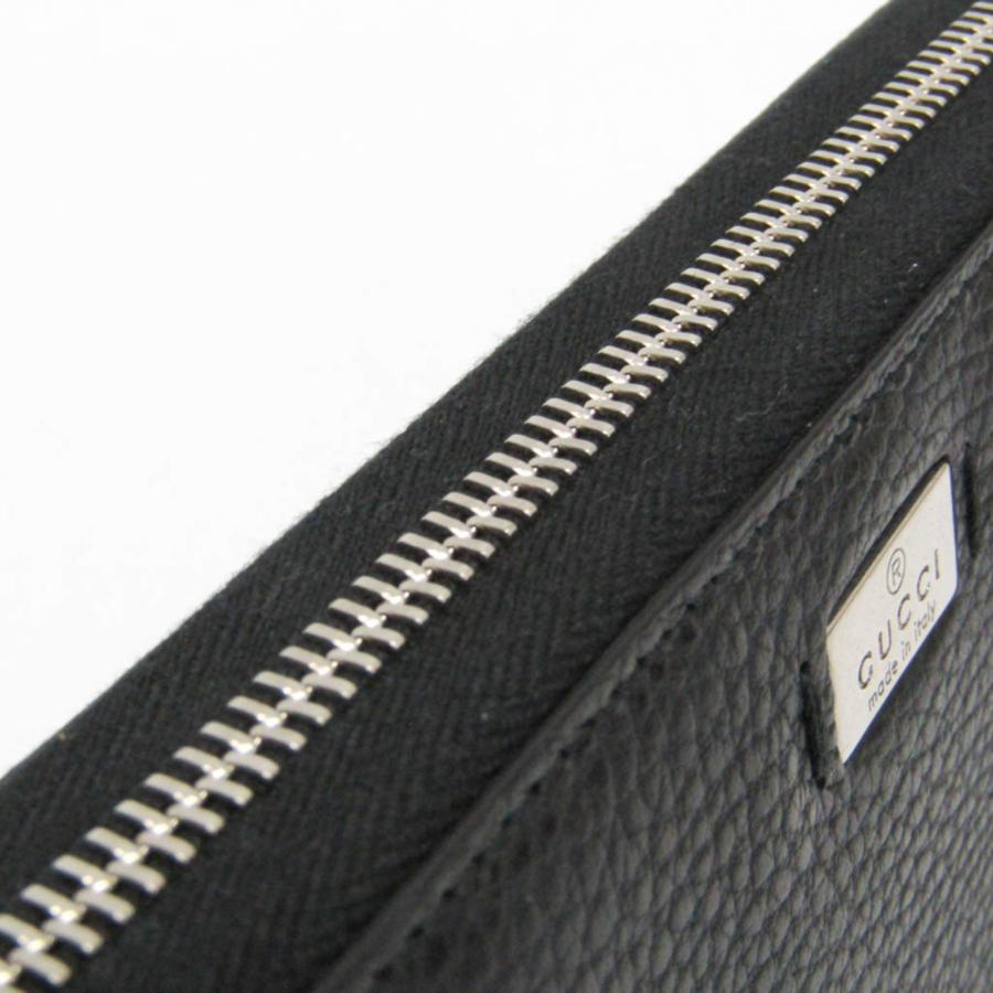 GUCCI（グッチ） 368185 メンズ レザー 長財布（二つ折り） ブラック