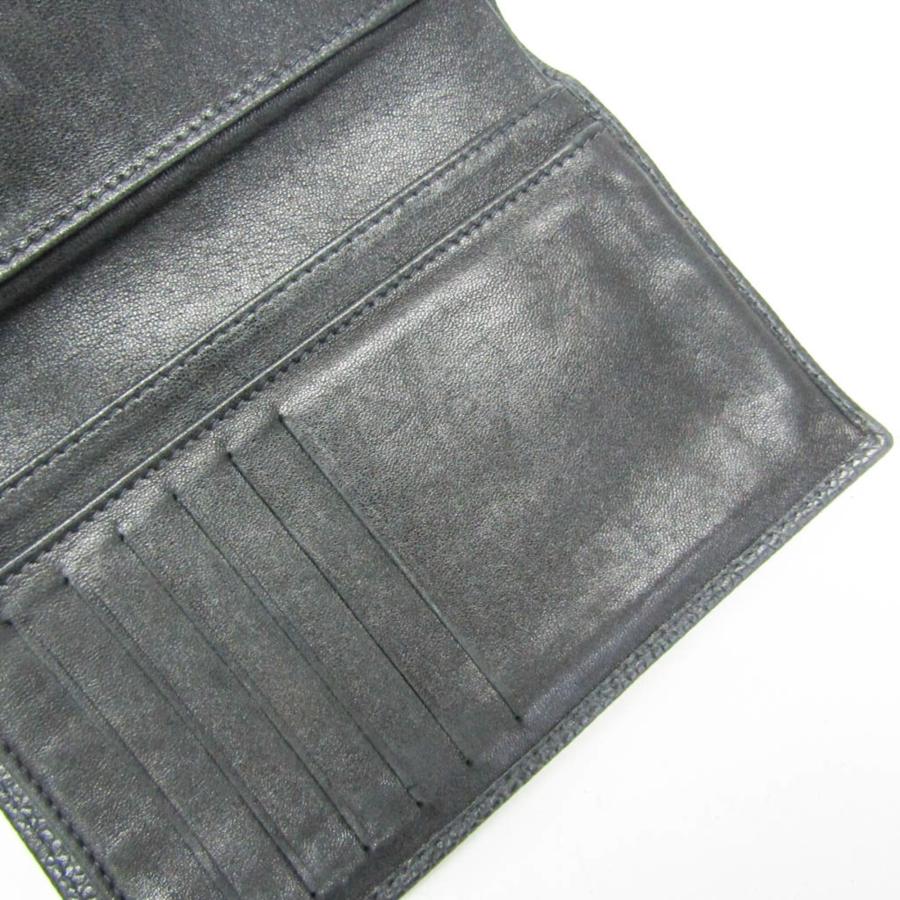 CHANEL（シャネル） ココマーク レディース キャビアスキン 財布（三