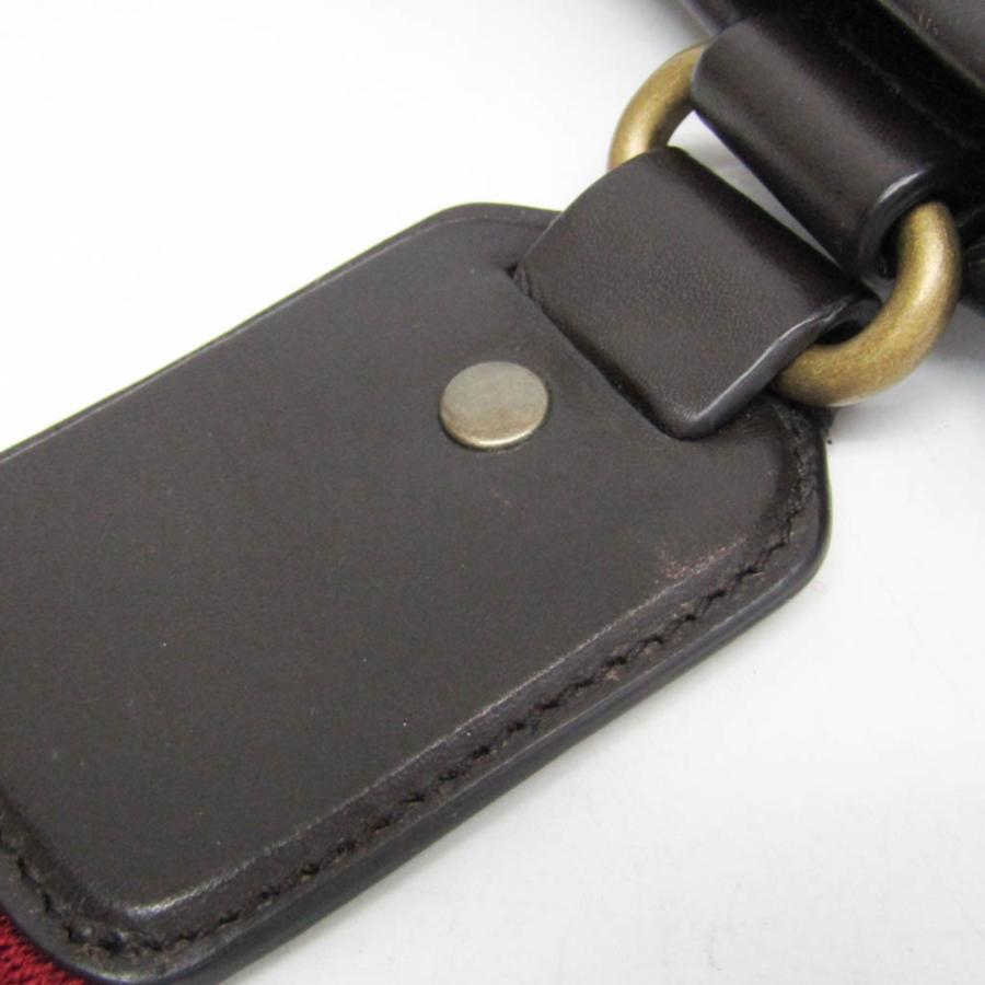 美品✨バリー ボディバッグ トレインスポッティング 本革 ダークブラウン メンズ Bally（バリー） トレインスポッティング サコッシュ メンズ レザー