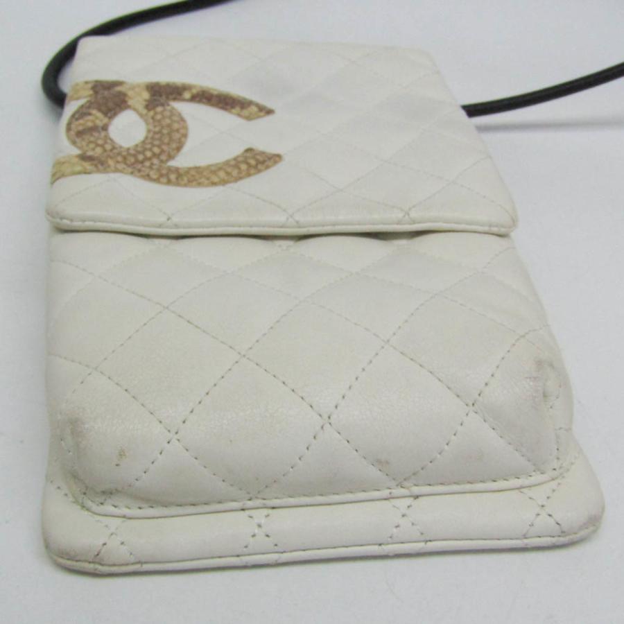 CHANEL（シャネル） カンボン・ライン レディース レザー ポーチ