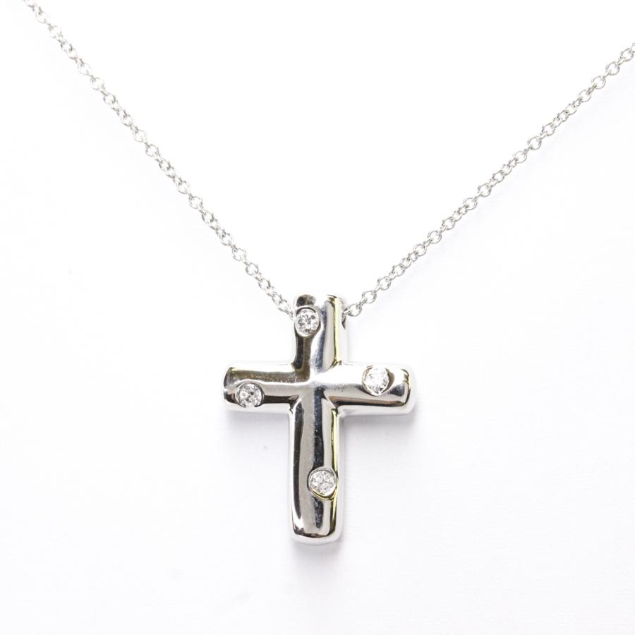 ティファニー ドッツクロス ダイヤモンド ネックレス プラチナ ダイヤモンド レディース ペンダントネックレス 中古 Fvjw Eladyヤフーショップ 通販 Yahoo ショッピング