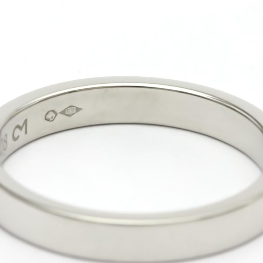 C DE CARTIER カルティエ ドゥ ウェディングリング #55 15号 プラチナ 