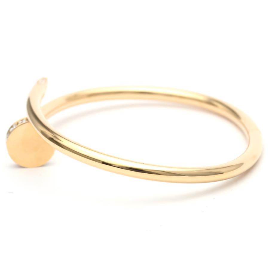 カルティエ アンクル バングル ダイヤ 17 Cartier カルティエ ジュスト アン クル バングル #17