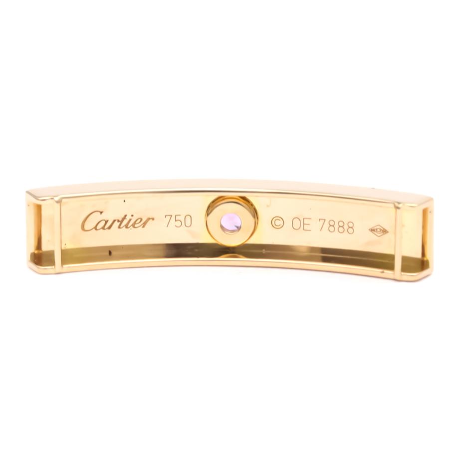 Cartier カルティエ ラブ バー ブレスレット ピンクサファイア K18  
