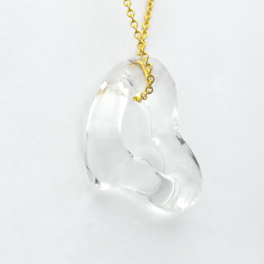 TIFFANY&Co. ティファニー オープンハート ロッククリスタル  