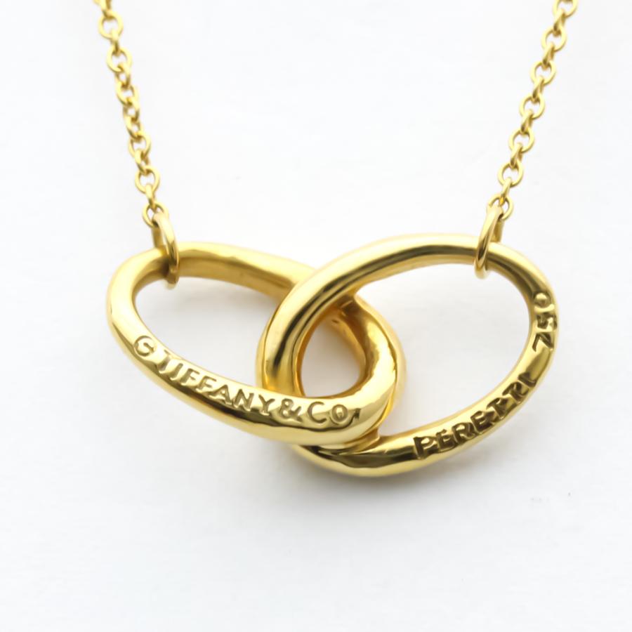 TIFFANY&Co. ティファニー ダブルループ ネックレス K18 TIFFANY&Co. ティファニー ダブルループ ネックレス K18