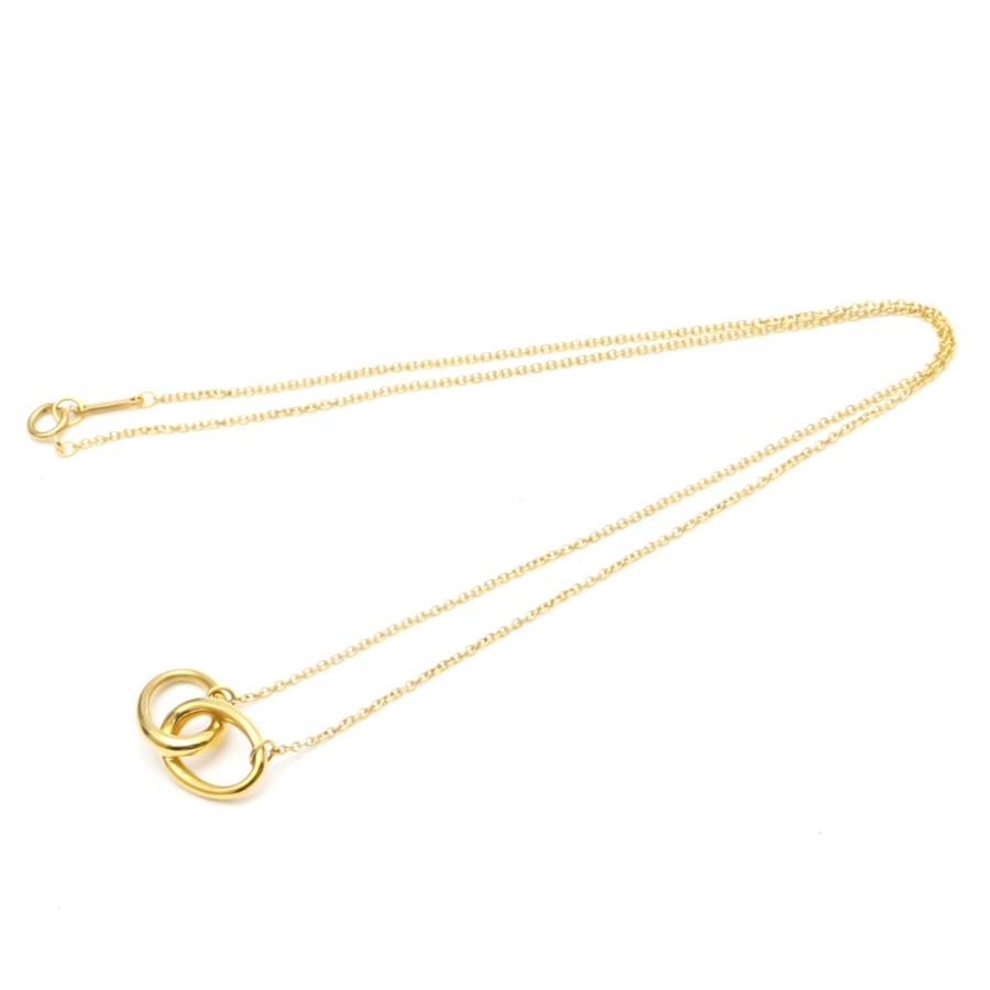 TIFFANY&Co. ティファニー ダブルループ ネックレス K18 TIFFANY&Co. ティファニー ダブルループ ネックレス K18