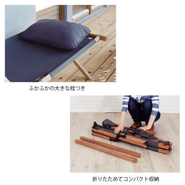 フォールディング ベッド コット 折りたたみベッド 一人用 コンパクト